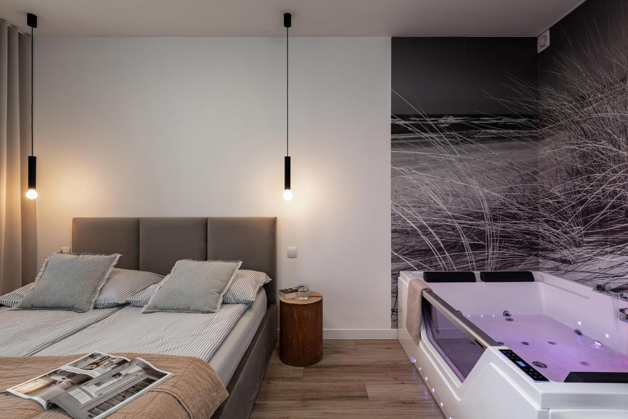 Apartament Z Jacuzzi & Sauna Chillout Kołobrzeg Exteriör bild