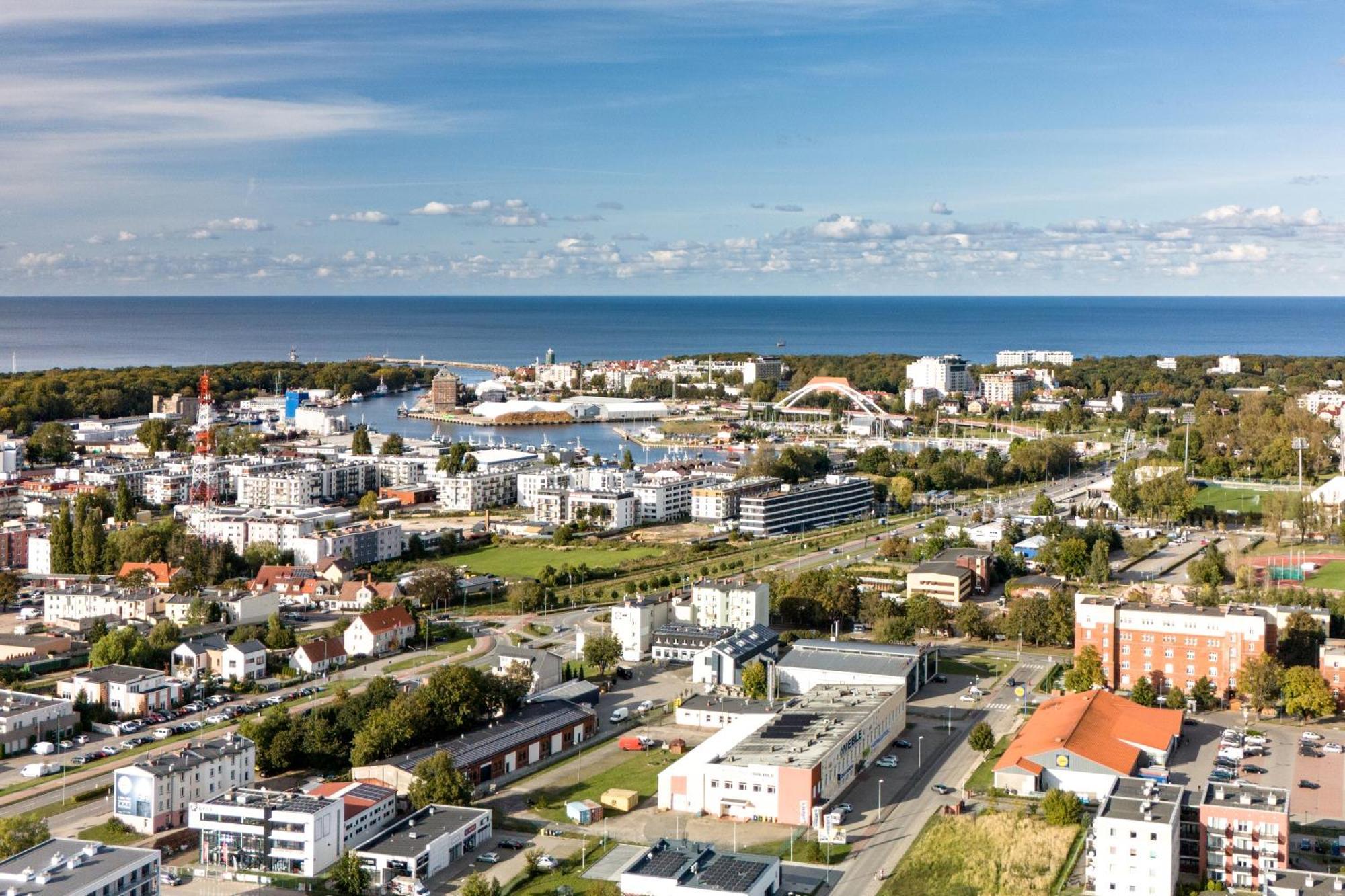Apartament Z Jacuzzi & Sauna Chillout Kołobrzeg Exteriör bild