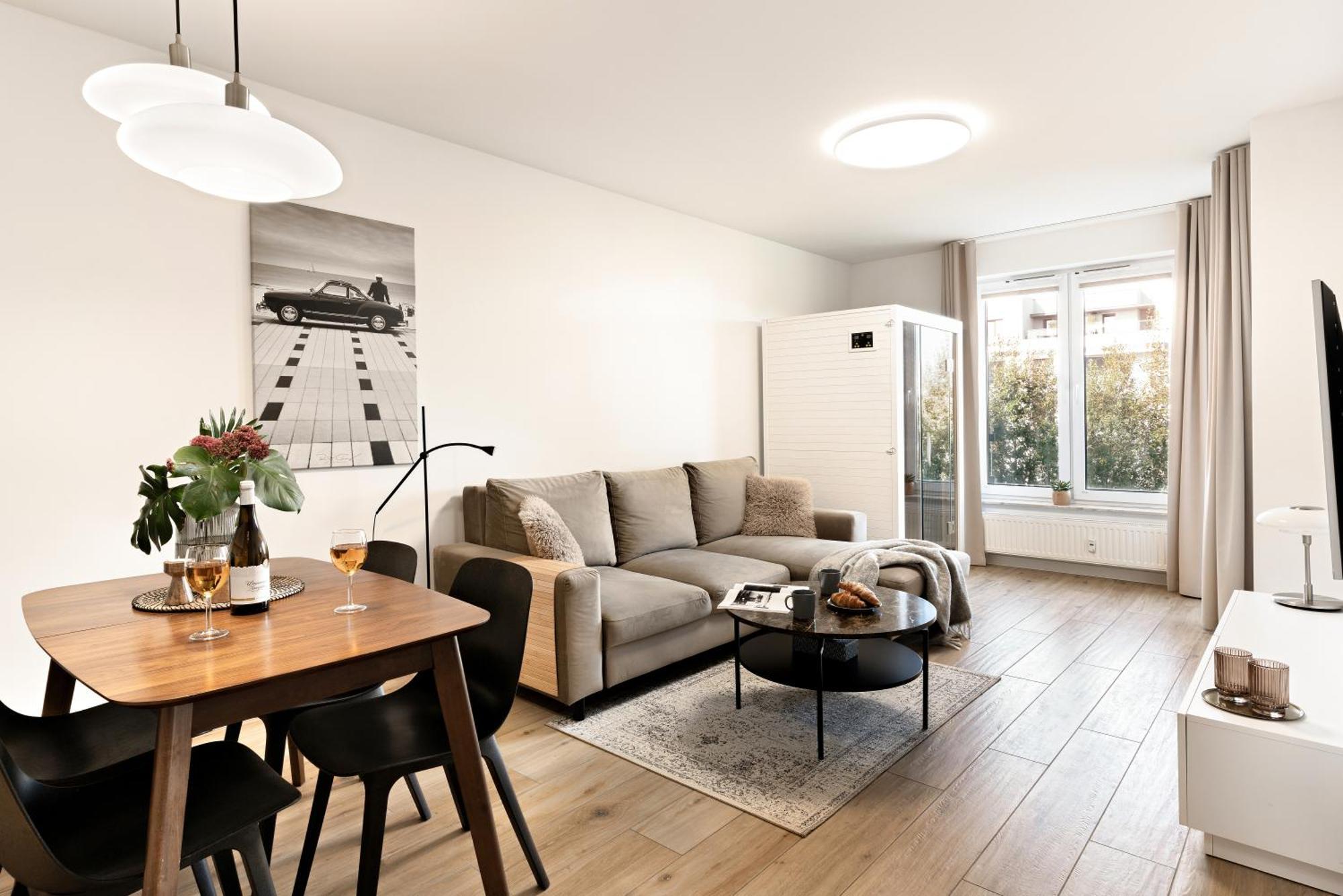 Apartament Z Jacuzzi & Sauna Chillout Kołobrzeg Exteriör bild